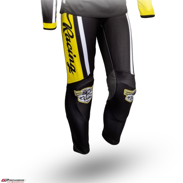 Pantalón S3 VINT Pilot Trial Black Yellow Ossa Yamaha (SOLO S, L y 2XL)