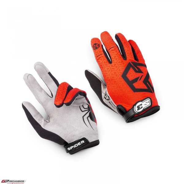 Guantes S3 Spider Trial y Enduro Red