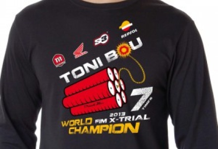 Camiseta S3 Parts Toni Bou 7º Veces campeón del mundo Trial Indor