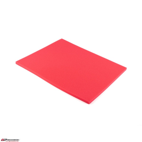 Universal filter foam red