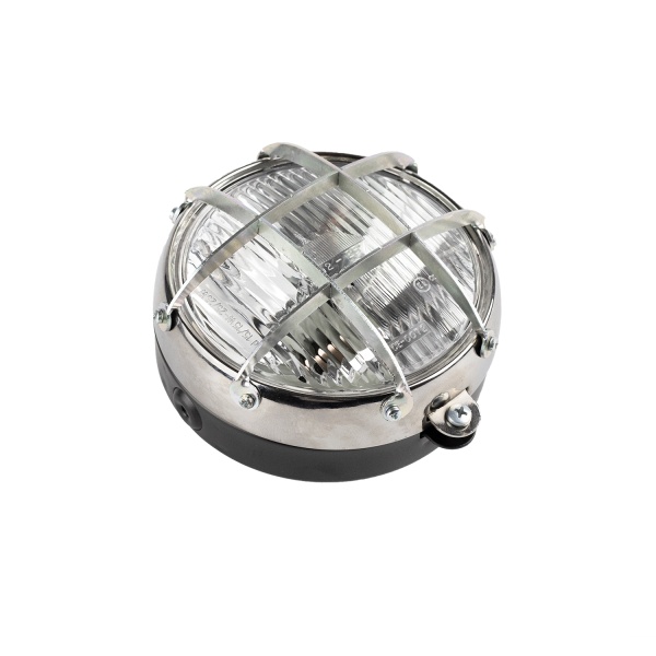 Classic Trial Enduro headlight with 120 mm grille