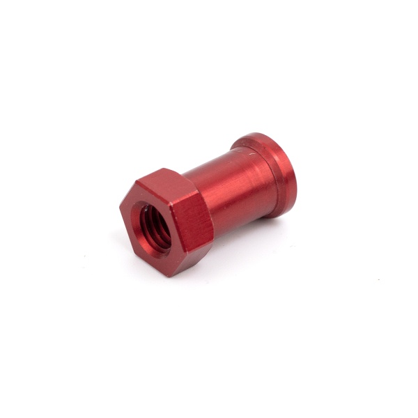 Long Grip Nut Cover ISDE RED